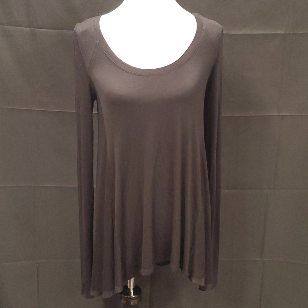 Free People Swoop Neck and Long Sleeved Top SZ SP